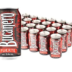 Caja cerveza bucanero