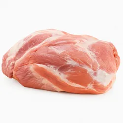 Carne de cerdo limpia