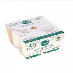 Pack de 4 Yogurt natural 100 gramos “Vima”