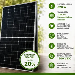 Panel solar de 620W “Boviet”