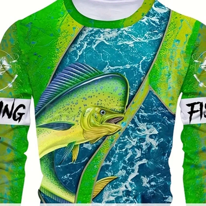 Camisa de pesca, Camisa De Pesca De Manga Larga Para Hombres - El
