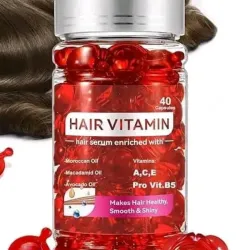 Cápsulas de vitaminas para el cabello 