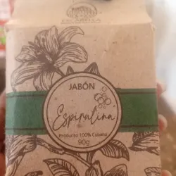 Jabón de espirulina