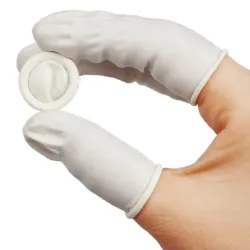 Dedales de Látex (20 pzas)
