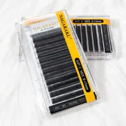 Pestaña 4D 0.07C Mix (8-15mm) - Nagaraku