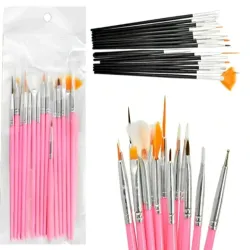 Set de Pinceles de diseño (10 pzas)