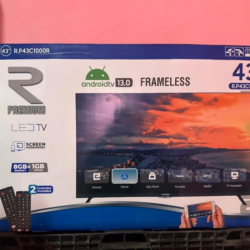 TELEVISOR PREMIUN  DE 43 Pulgadas SAMRTV 