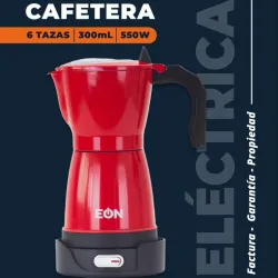 Cafetera electrica 6 tazas