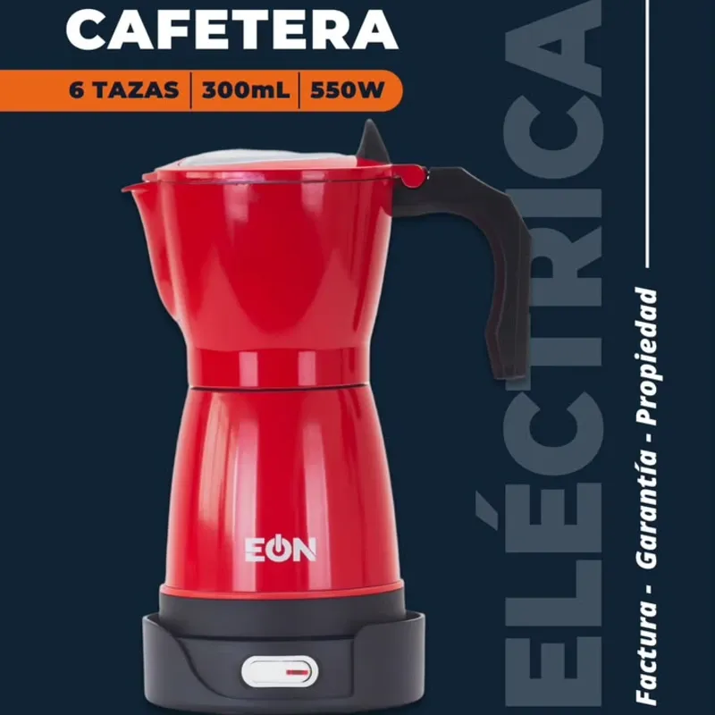 Cafetera electrica 6 tazas