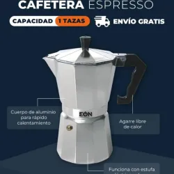 Cafetera expresso 1 taza