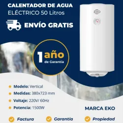 Calentador de agua eléctrico 50L