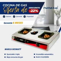 Cocina de gas 