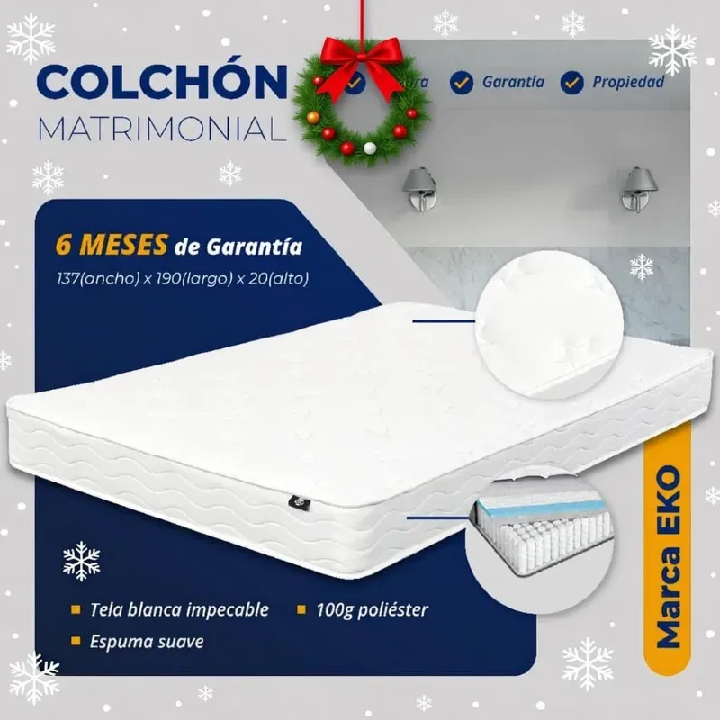 Colchón matrimonial