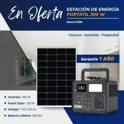 Estación de energía pórtatil 300W