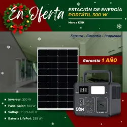 Estación de energía pórtatil 300W