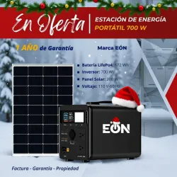 Estación de energía pórtatil 700W