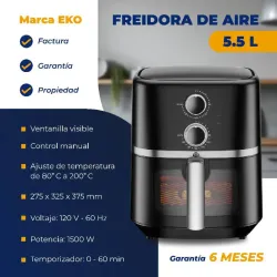 Freidora de aire 5.5L
