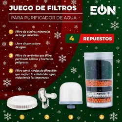 Juego de Filtro para Purificador de Agua