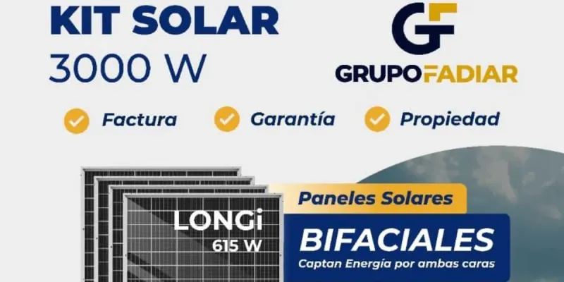 Kit Solar de 3000W