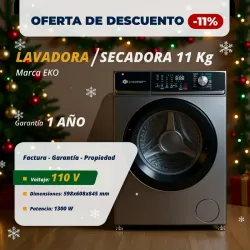 Lavadora/Secadora de 11 kg
