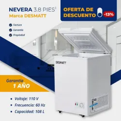 Nevera de 3.8pies