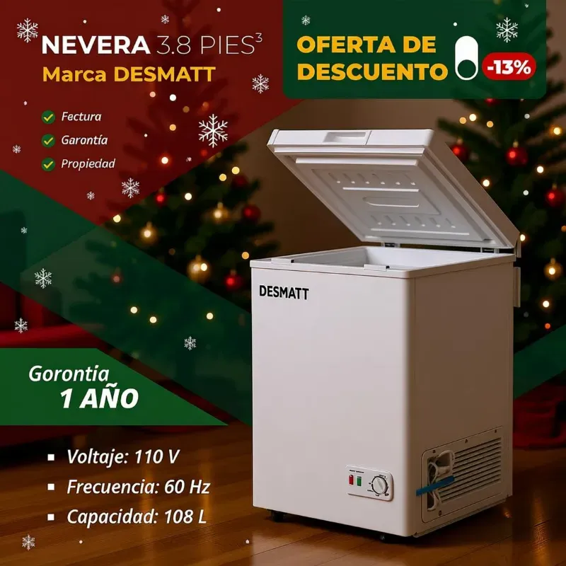 Nevera de 3.8pies