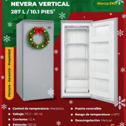 Nevera vertical 10.1 pies