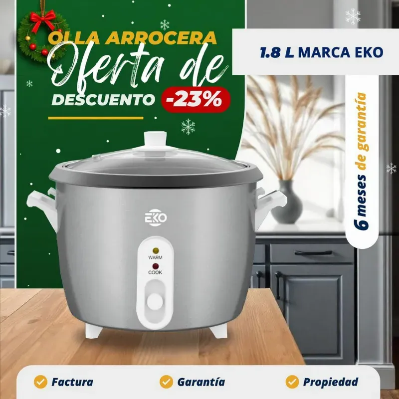 Olla arrocera de 1.8L