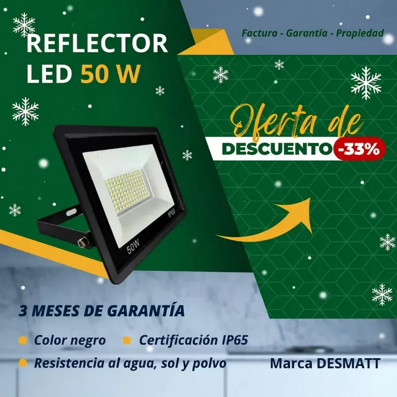 Reflector de 50W