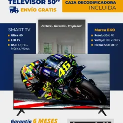 Televisor de 50"