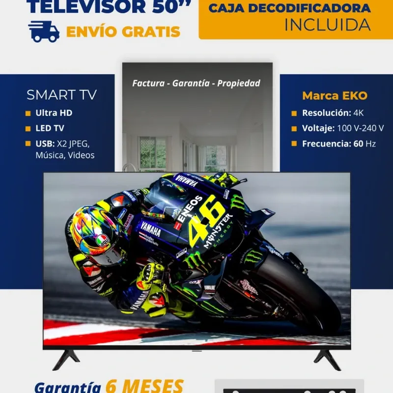 Televisor de 50"
