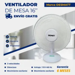 Ventilador de mesa de 16¨
