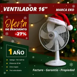 Ventilador de Mesa de 16"