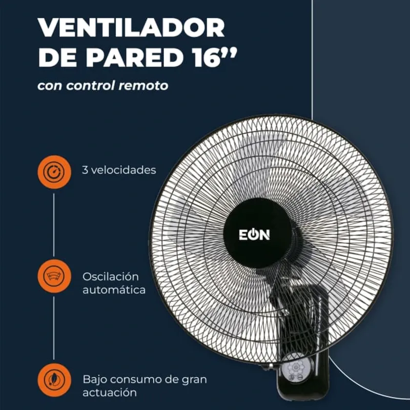 Ventilador de pared 16"
