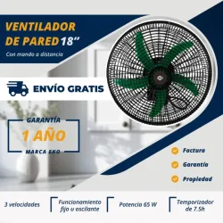 Ventilador de Pared de 18"
