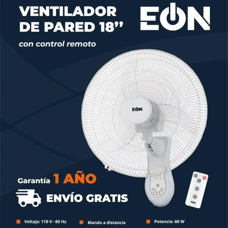 Ventilador de pared de 18¨
