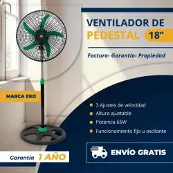 Ventilador de Pedestal de 18"