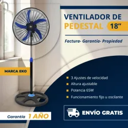 Ventilador de Pedestal de 18"