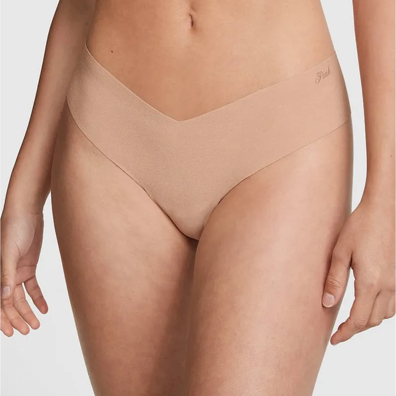 Tanga PINK Sin Costuras con Corte Alto 