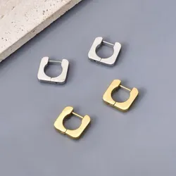 Pendientes de acero inoxidable