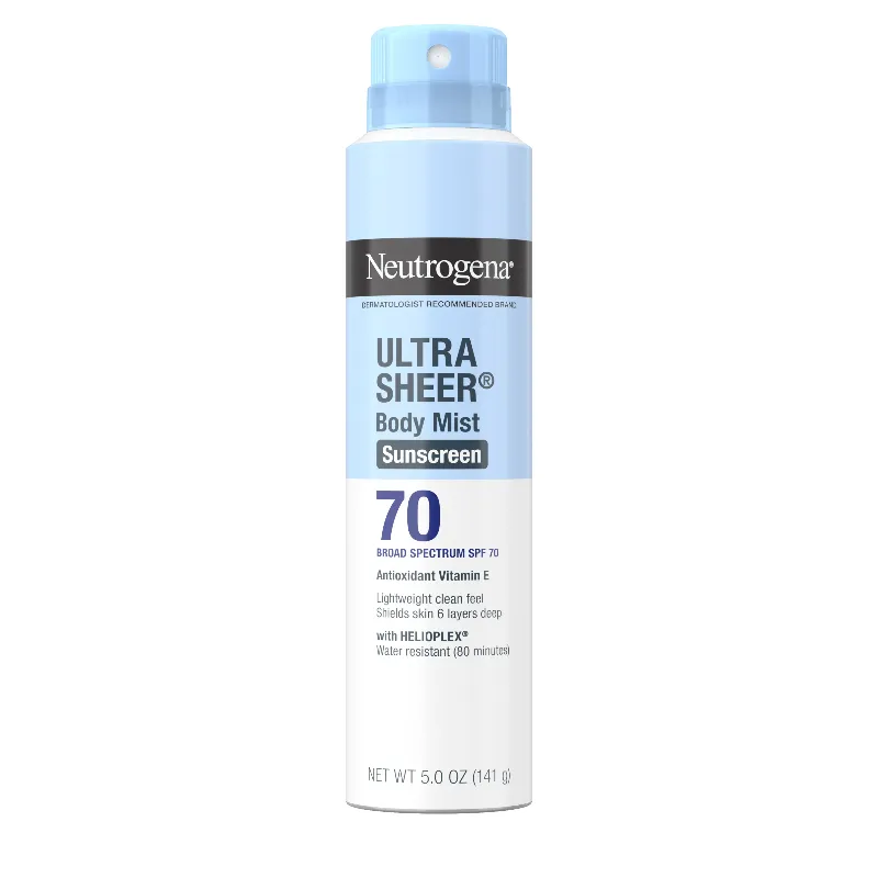 Protector solar Neutrogena Ultra Sheer SPF 70