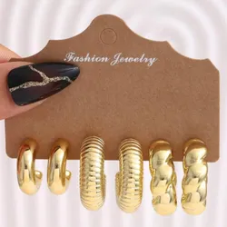 Set de Pendientes DORADOS