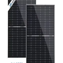 Panel solar JA Solar bifacial, 610W