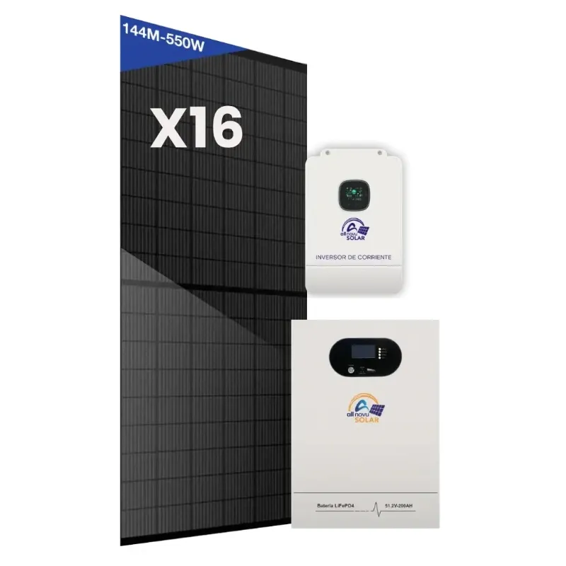 Kit Solar 10 KW All Novu