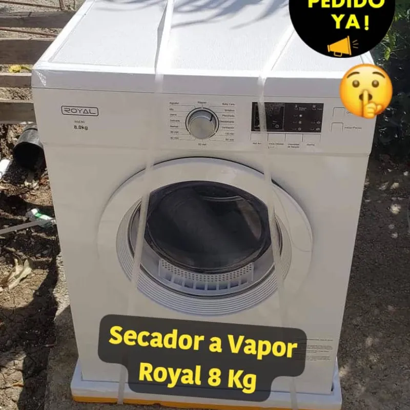 Secadora a vapor royal 8kg 