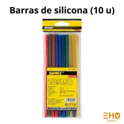 Barras de silicona (10 u)