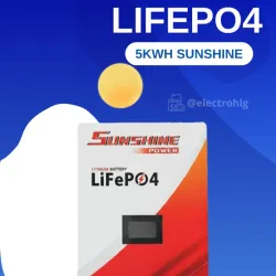 Batería LiFePo4 5kWh Sunshine