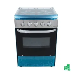 Cocina de gas 24" MILEXUS (4 hornillas y horno)