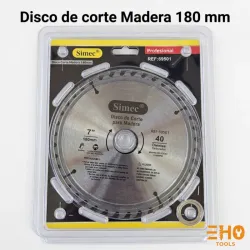 Disco de corte Madera 180 mm (7")