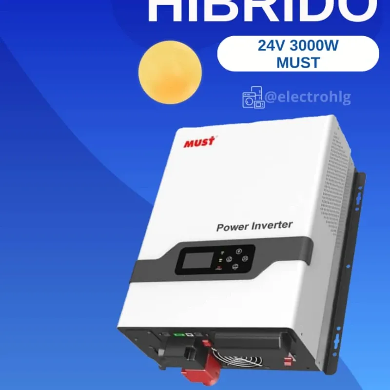 Inversor Híbrido 3000W 24V MUST